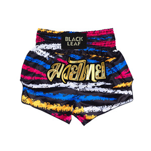 Shorts de Muay Thai personnalisés avec logo sur mesure, coupe athlétique pour une performance optimale - Product Image 3