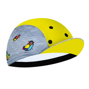 Casquette de sport pour homme de haute qualité avec logo personnalisé, pour le cyclisme et la course en extérieur, bonnet élastique, doublure de casque de moto, casquette ondulée - Product Image 1