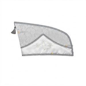 Gorro de Príncipe de Carnaval de Terciopelo Bordado con Adornos Premium, Disfraz de Festival, Sombrero Tradicional para Fiestas - Product Image 3