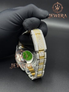 Reloj de Diamantes Moissanite para Hombre, Estilo Hip Hop, Accesorio de Joyería de Lujo para Bodas, Fiestas, Festivales y Uso Diario, en Venta - Product Image 2