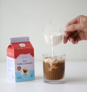 Wholesale Custom Private Label Beverage <b>Non</b> <b>Dairy</b> Cream HALAL Toffee Caramel Dessert <b>Creamer</b> Coffee & Milk Tea 500G Supplier - Product Image 4