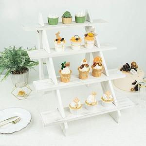Support à gâteau en résine de qualité supérieure, construction durable avec finition brillante, idéal pour la présentation de desserts et une présentation de table élégante et stylée. - Product Image 2
