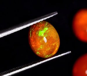 Natural Ethiopian Orange Opal Cabochon Lot Welo <b>Fire</b> Opal Loose Gemstone Jewelry Making Wholesale Bulk - Product Image 4