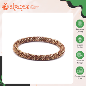 Pulseras de Cuentas de Vidrio Hechas a Mano de Moda para Mujer, Origen Nepal, Marca Ahana, Diseño Atractivo de Alta Calidad - Product Image 2