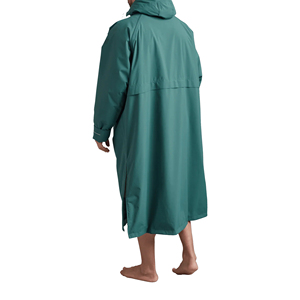 RACBO IMPEX Parka Impermeable para Hombre, de Poliéster, con Capucha, Cierre de Cremallera, Corte Holgado, Largo hasta la Rodilla - Product Image 3