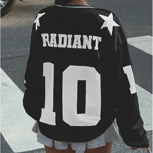 Camisetas de Fútbol Americano Personalizadas Unisex, Transpirables, de Talla Grande, de Secado Rápido, 100% Poliéster, con Parche Bordado, Uniformes de Equipo - Product Image 5