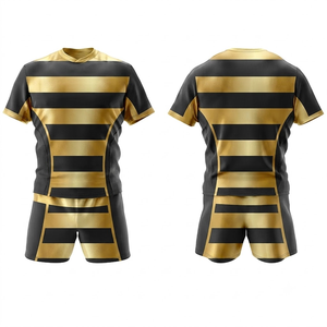 Uniforme de Rugby Sublimado Personalizado OEM 2026, Transpirable, con Estampado Corto, Uniforme Deportivo para Hombre y Mujer al por Mayor, Fabricado por TRIOTAKE INDUSTRY - Product Image 1