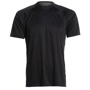 T-shirt d'entraînement pour hommes en coton tricoté respirant, séchage rapide, léger, manches courtes, pour le sport, la gym, la remise en forme, vente en gros - Product Image 2