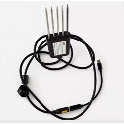 Le capteur de nutriments du sol Soilscan Cropengine mesure le pH, le NPK, l'humidité et la température via une application mobile. - Product Image 3