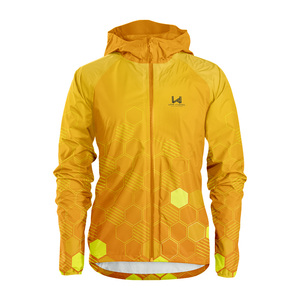 Chaqueta Cortavientos con Capucha, Impermeable, Transpirable, de Nailon Recubierto, con Cierre, Diseño con Patrón, Ecológica, de Alta Calidad, para Primavera, Venta al Por Mayor - Product Image 1