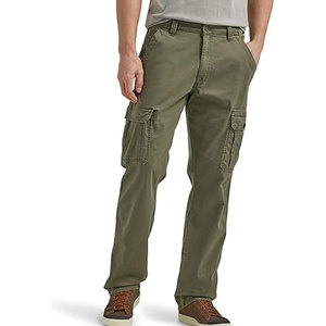 Flat Front Plus Size <b>Men</b> Pants with Pockets Casual <b>Stretch</b> Trousers for Plus Size In Adult Size Pant - Product Image 1