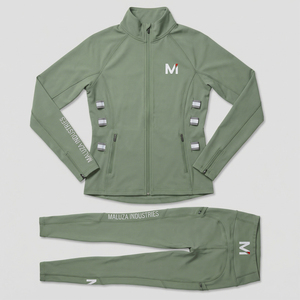 ชุดวอร์มออกกำลังกายแบบสวมใส่ได้ทั้งชายและหญิง ทรงสลิมฟิต สำหรับวิ่ง ฟิตเนส และกิจกรรมกลางแจ้ง ยี่ห้อ Maluza Industries - Product Image 1