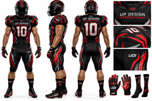 Custom American Football Uniform Set Custom Team Jersey <b>Pants</b> Sublimation Sportswear Men's Professional <b>Padded</b> Football Uniforms - Product Image 4