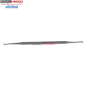 Instrument manuel de formage de ligatures orthodontiques dentaires à pointes fines courbées en acier inoxydable allemand de précision - Product Image 6
