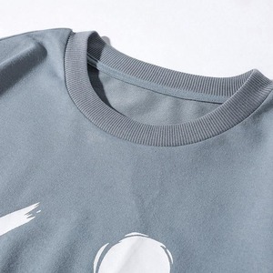 OEM Service Wholesale Price Customized Logo Solid Color Men's Sweatshirts Jogging Casual Wear Sweatshirts Men's Sweatshirts - Product Image 3
