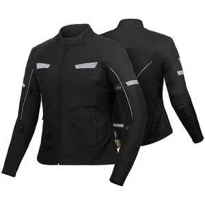 OEM Customized Adventure Touring Men's <b>Motorcycle</b> <b>Jacket</b> <b>Summer</b> Breathable Waterproof Cordura Textile Full Sleeve Riding - Product Image 3