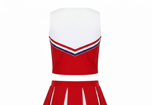 Prix de gros, uniforme de cheerleader léger, couleur personnalisée, nouvelle arrivée, spandex polyester - Product Image 4