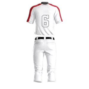 Top Trend Fully Customized Durable New Design Cheap Rate Men Baseball Uniform 100% Polyester Crew Neck Breathable Comfortable - Product Image 3
