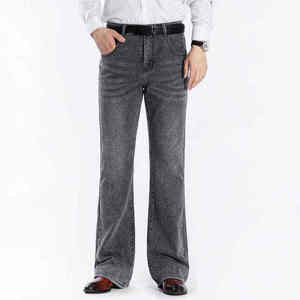 Nuevos Pantalones Vaqueros de Mezclilla Lavados de Cintura Alta, Holgados y Rectos, Transpirables, al por Mayor - Product Image 3