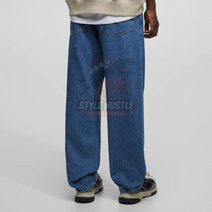 Pantalones de Hombre de Último Diseño, Servicio OEM, Cómodos, de Primera Calidad, Ligeros, Lavados, Estilo Baggy - Product Image 4