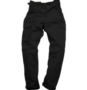 Pantalon cargo décontracté pour homme, taille mi-haute, léger, coupe droite oversize, multi-poches, en coton, vente en gros - Product Image 5