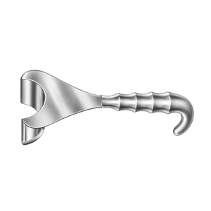 Retractor Quirúrgico Manual Universal Reutilizable de Acero Inoxidable DeLee para Procedimientos Obstétricos, Cesárea y Uso Clínico - Product Image 1