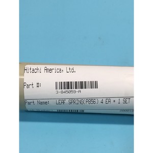 HITACHI 3-845059-A LEAF SPRING(P856), CLAMP, 4EA=1 - อุปกรณ์และอะไหล่เซมิคอนดักเตอร์ระดับโลกที่เชื่อถือได้ - Product Image 5