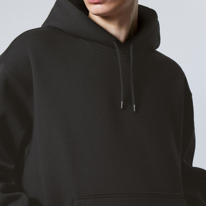 Custom Hoodies for Men Cotton Fleece Hoodie Men's <b>Sweatshirt</b> With Hooded Sustainable Mens Pullover Hoodie - Product Image 5