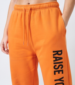 Pantalones Deportivos Unisex Holgados, Casuales, 100% Algodón, Felpa, Corte Holgado, Largos, Cintura con Cordón Ajustable, Estampados, para Hombre y Mujer - Product Image 5
