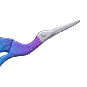 Ciseaux à cuticules ANAAIF en acier inoxydable avec manche en plastique, sûrs et élégants, en forme d'oiseau, pour manucure professionnelle, vente en gros - Product Image 3