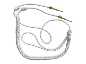 Aiguillettes belgas para oficiales mayores, con aiguilletes doradas, insignia ceremonial en forma de cordón utilizada para indicar alto rango. - Product Image 4