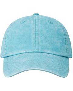 Gorra de Béisbol de Algodón Azul Agua, Lisa, Ajustable, Unisex, Deportiva, Informal, Transpirable, Cómoda, Personalizable, de Primera Calidad - Product Image 1