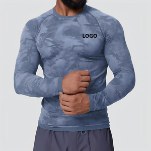 Nouveau T-shirt de sport pour homme 2026, à manches longues, respirant, séchage rapide, anti-transpiration et anti-plis, motif uni - Product Image 4