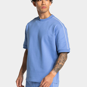 Camiseta de Manga Corta para Hombre, Corte Ajustado, 100% Algodón Pima, Secado Rápido, Transpirable y Ligera, Cuello Redondo - Product Image 6