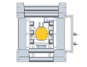 Nouveau mécanisme rotatif automatisé pour convoyeur, réorientation et retournement des pièces, aménagement flexible des usines - Acier inoxydable SUS304 - Product Image 2