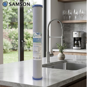 Filtre à eau en bloc de carbone lié pour la réduction du chlore, 20 pouces, haute capacité de purification - Product Image 1