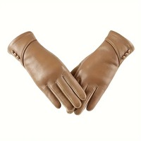 Gants en cuir élégants pour femmes, vente en gros, nouveau design, gants unisexes en cuir de mouton coloré, gants en cuir véritable personnalisés à la mode