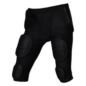 Pantalón de fútbol americano premium para hombre con protección integrada y almohadillas incorporadas, uniforme de juego completo de sarga para fútbol americano - Product Image 3