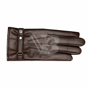 ถุงมือหนังแท้แฟชั่นผู้ชายแบบเรียบง่ายสำหรับฤดูหนาว อุ่นหนา เหมาะสำหรับการเดินทางกลางแจ้งและงานปาร์ตี้ ขายดี ผลิตในปากีสถาน - Product Image 5