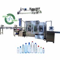 Machine de remplissage automatique d'eau minérale CGF32-32-10 15000BPH pour ligne de production complète d'embouteillage d'eau
