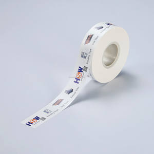 Ruban adhésif d'emballage simple en papier kraft blanc Housewell, modèle 32601H, écologique, résistant aux hautes températures, silicone thermofusible - Product Image 2