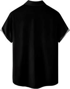 Camisa estampada para hombre, material ligero y duradero, muy vendida, antiarrugas, transpirable, cómoda, con la opción de personalización. - Product Image 2