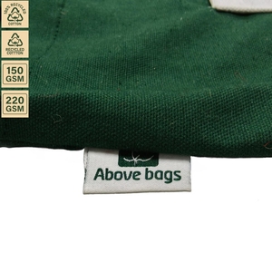 กระเป๋าผ้าฝ้าย 220 GSM สำหรับช้อปปิ้ง ขนาด 38x39x12 ซม. รับทำโลโก้ตามสั่ง ขายส่ง OEM แบรนด์ส่วนตัว สั่งซื้อจำนวนมาก รุ่น SNC116 - Product Image 4