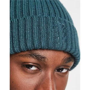Beanie <b>Hats</b> Custom Logo High Quality Oem <b>Hats</b> <b>Men</b> Thickened Warm Cap Casual Blank Knitted <b>Winter</b> <b>Hats</b> Beanies With Custom Patch - Product Image 4