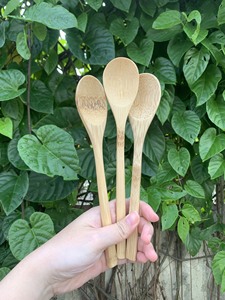 ชุดช้อนส้อมไม้ไผ่ธรรมชาติแบบ100% ชุดมีดแบบใช้แล้วทิ้งชุดช้อนส้อมทำจากไม้ไผ่สำหรับเดินทางในเวียดนาม - Product Image 2