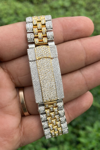 Reloj de Lujo Estilo Hip Hop con Moissanita VVS Cuadrada de 18mm, Movimiento de Cuarzo de Alta Calidad, Cristal de Zafiro, Elegante y Ejecutivo - Product Image 3