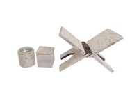 Coffret Cadeau Ramadan Arabe Personnalisable en Bois avec Incrustation Nacre, Support Coranique, Brûleur à Bakhoor et Plateau de Sécurité
