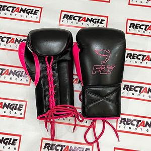 Guantes de Boxeo Profesionales de Alta Calidad Hechos a Medida, de Cuero Genuino, para Muay Thai, Kickboxing, con Cordones, para Entrenamiento al Aire Libre - Product Image 2