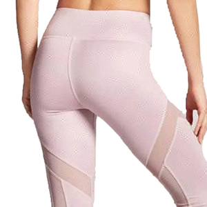 Leggings Deportivos de Cintura Alta para Mujer, Estampados a Rayas, de Poliéster, Elásticos y Ajustados, con Efecto Push-Up - Product Image 5