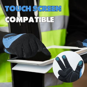 Guantes Mecánicos Industriales Personalizados, Guantes de Trabajo de Seguridad Premium, OEM ODM, Resistentes a Impactos, Transpirables, Ajuste Cómodo - Product Image 6